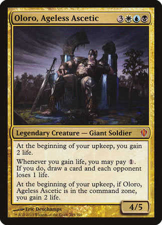 Oloro, Ageless Ascetic [Commander 2013] | Empire Gaming NC