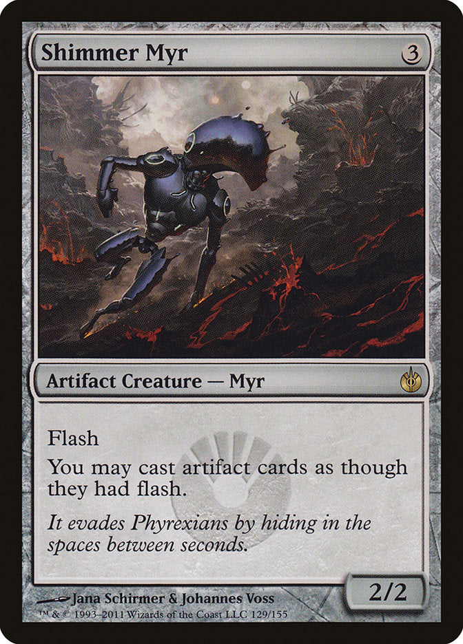 Shimmer Myr [Mirrodin Besieged] | Empire Gaming NC