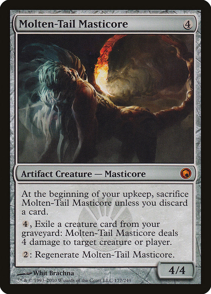 Molten-Tail Masticore [Scars of Mirrodin] | Empire Gaming NC