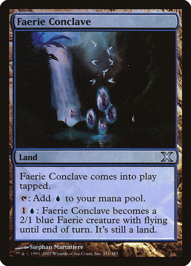 Faerie Conclave (Premium Foil) [Tenth Edition] | Empire Gaming NC