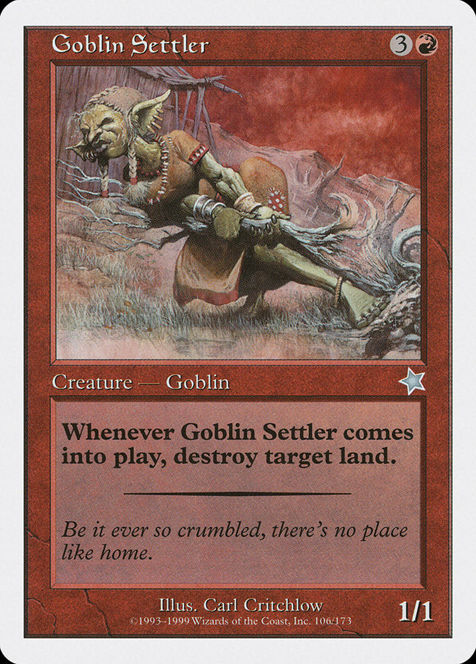 Goblin Settler [Starter 1999] | Empire Gaming NC