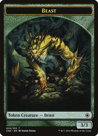 Beast Token [Conspiracy: Take the Crown Tokens] | Empire Gaming NC