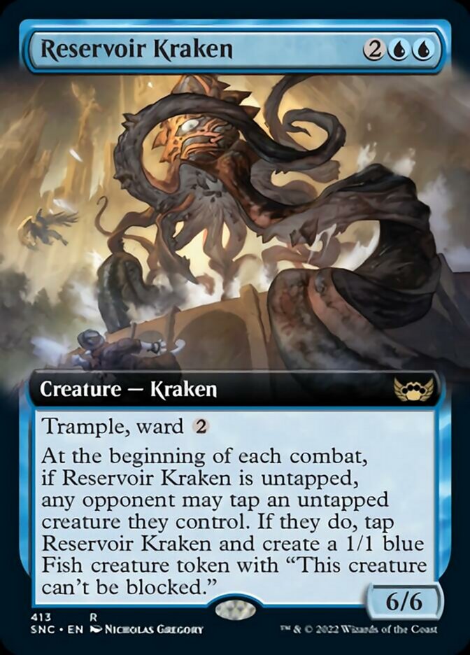 Reservoir Kraken (Extended Art) [Streets of New Capenna] | Empire Gaming NC