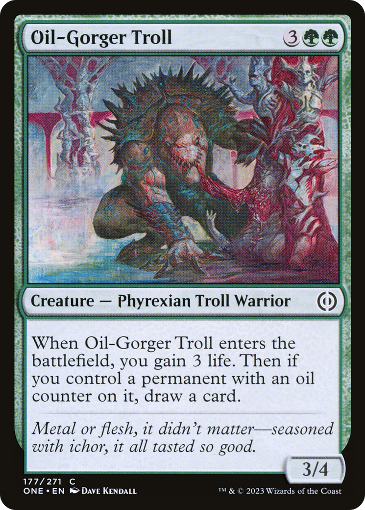 Oil-Gorger Troll [Phyrexia: All Will Be One] | Empire Gaming NC