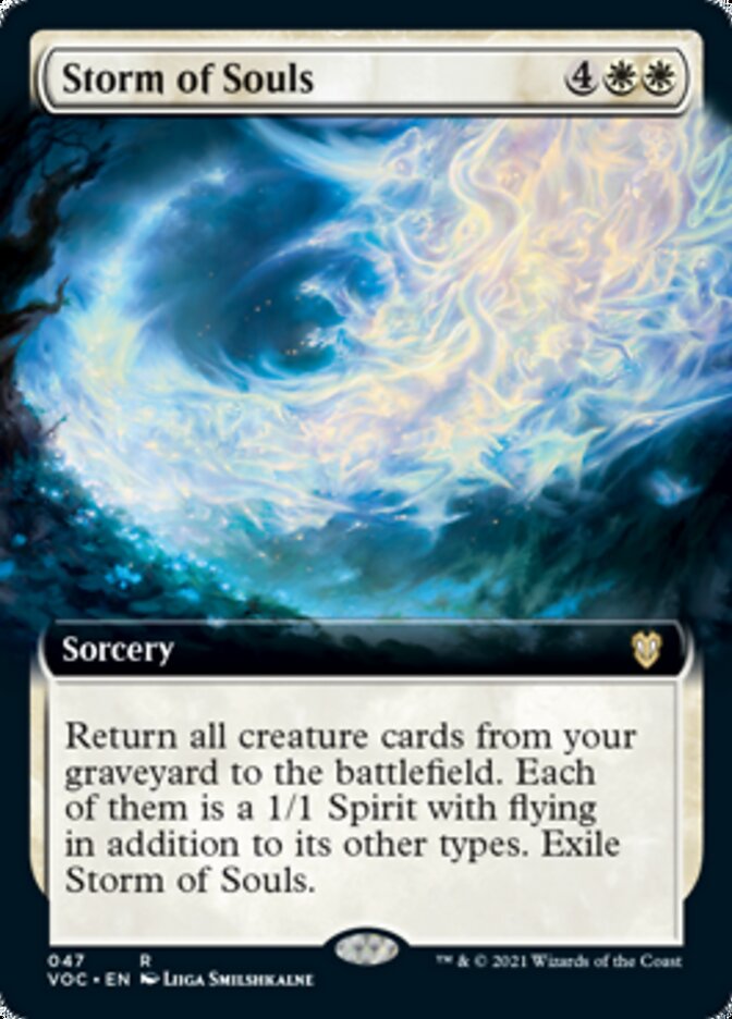 Storm of Souls (Extended) [Innistrad: Crimson Vow Commander] | Empire Gaming NC
