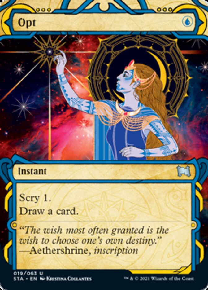 Opt (Etched Foil) [Strixhaven Mystical Archive] | Empire Gaming NC