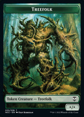 Treefolk // Spider Double-sided Token [Streets of New Capenna Commander Tokens] | Empire Gaming NC