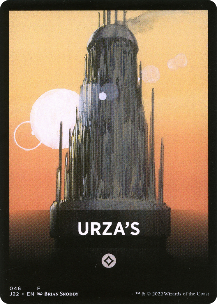 Urza's Theme Card [Jumpstart 2022 Front Cards] | Empire Gaming NC