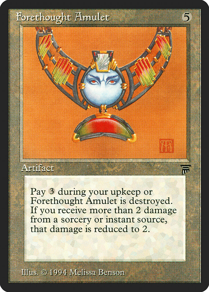 Forethought Amulet [Legends] | Empire Gaming NC