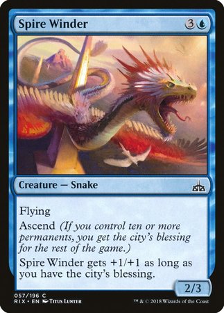 Spire Winder [Rivals of Ixalan] | Empire Gaming NC