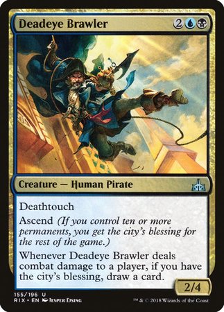 Deadeye Brawler [Rivals of Ixalan] | Empire Gaming NC