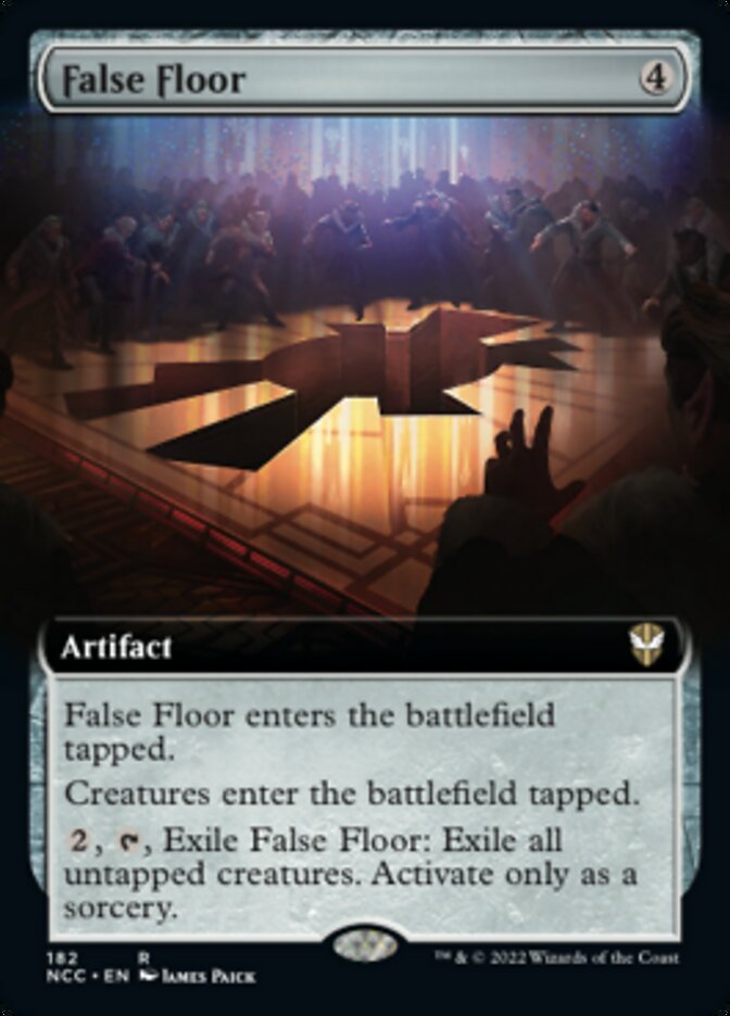 False Floor (Extended Art) [Streets of New Capenna Commander] | Empire Gaming NC