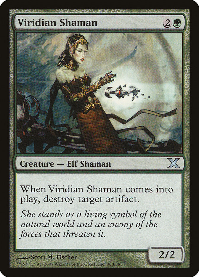 Viridian Shaman [Tenth Edition] | Empire Gaming NC