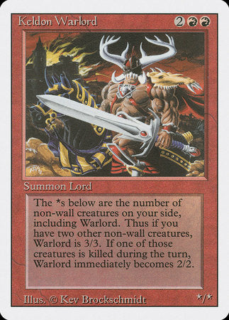 Keldon Warlord [Revised Edition] | Empire Gaming NC