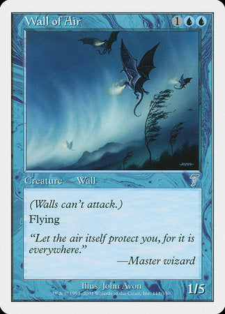 Wall of Air [Seventh Edition] | Empire Gaming NC