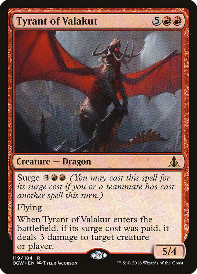 Tyrant of Valakut [Oath of the Gatewatch] | Empire Gaming NC