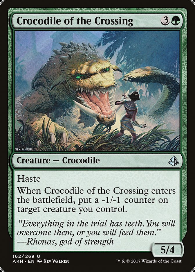 Crocodile of the Crossing [Amonkhet] | Empire Gaming NC