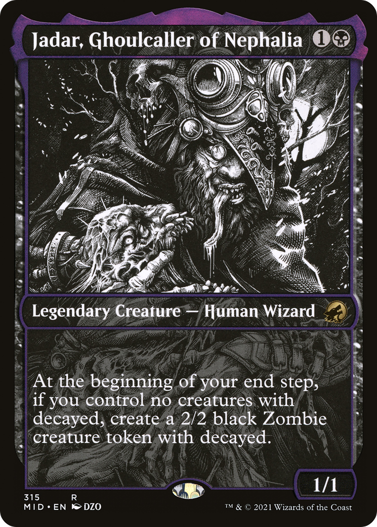 Jadar, Ghoulcaller of Nephalia (Showcase Eternal Night) [Innistrad: Midnight Hunt] | Empire Gaming NC