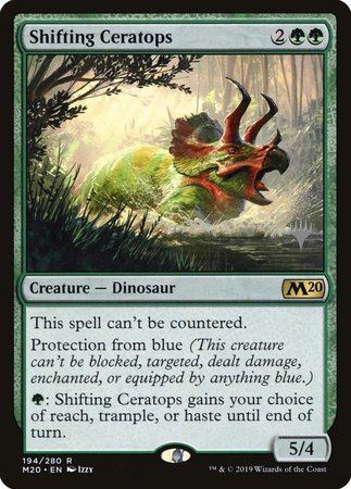 Shifting Ceratops [Core Set 2020 Promos] | Empire Gaming NC