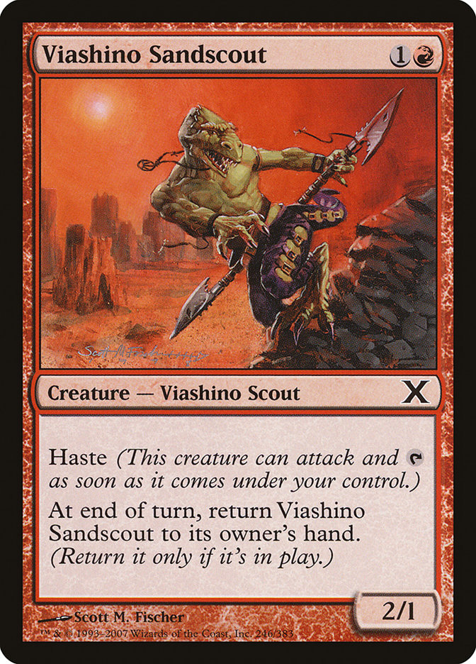 Viashino Sandscout [Tenth Edition] | Empire Gaming NC