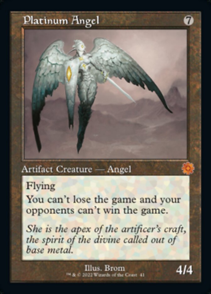 Platinum Angel (Retro) [The Brothers' War Retro Artifacts] | Empire Gaming NC