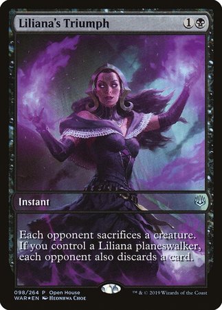 Liliana's Triumph [War of the Spark Promos] | Empire Gaming NC