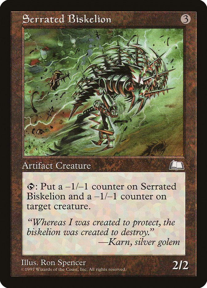 Serrated Biskelion [Weatherlight] | Empire Gaming NC