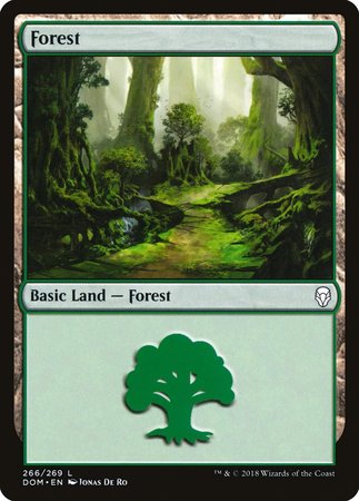 Forest (266) [Dominaria] | Empire Gaming NC