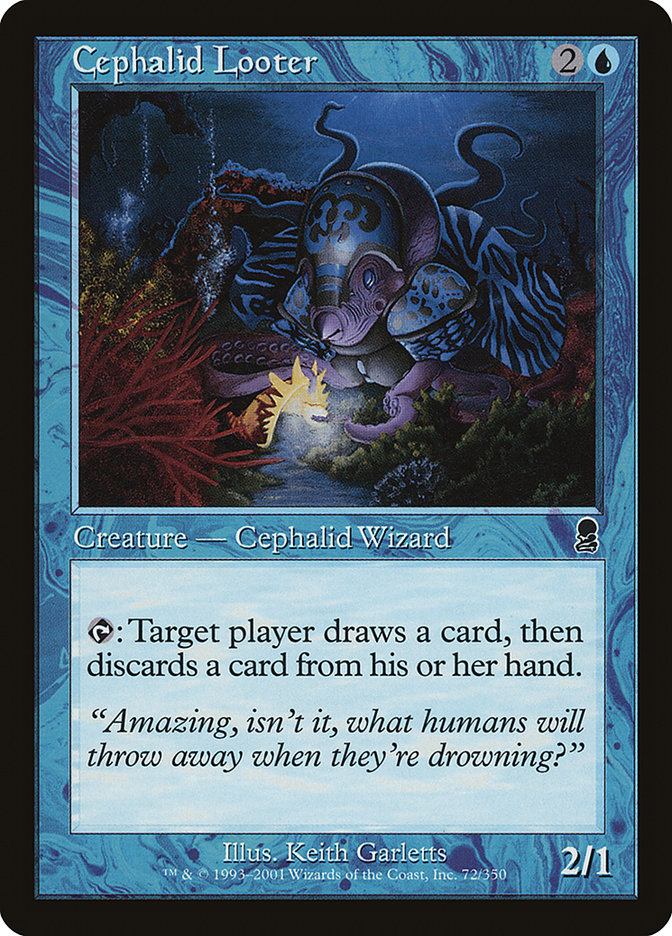 Cephalid Looter (Misprinted) [Odyssey] | Empire Gaming NC