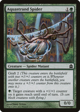 Aquastrand Spider [Commander 2011] | Empire Gaming NC