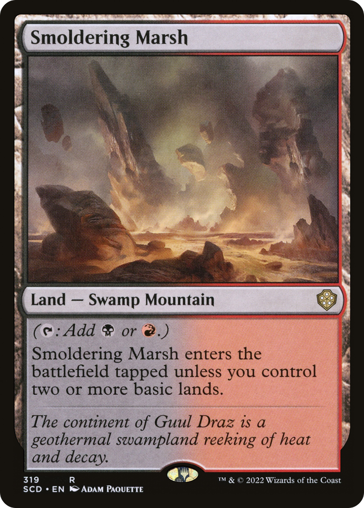 Smoldering Marsh [Starter Commander Decks] | Empire Gaming NC