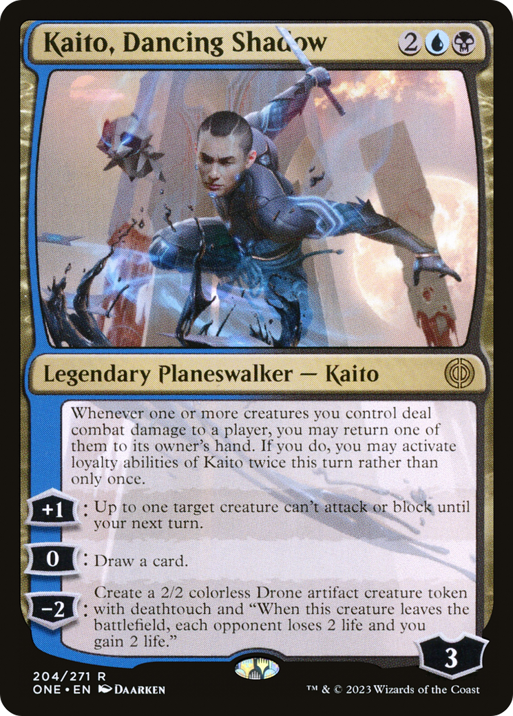 Kaito, Dancing Shadow [Phyrexia: All Will Be One] | Empire Gaming NC