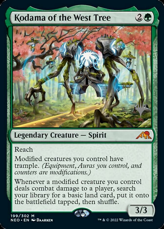 Kodama of the West Tree (Promo Pack) [Kamigawa: Neon Dynasty Promos] | Empire Gaming NC