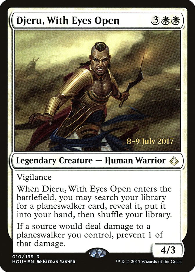 Djeru, With Eyes Open [Hour of Devastation Promos] | Empire Gaming NC