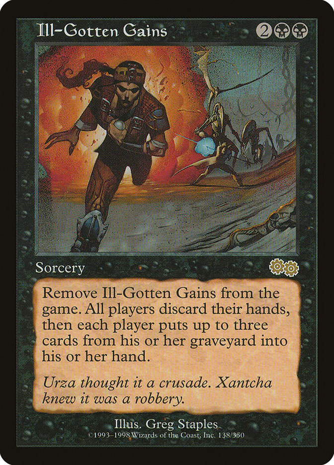 Ill-Gotten Gains [Urza's Saga] | Empire Gaming NC