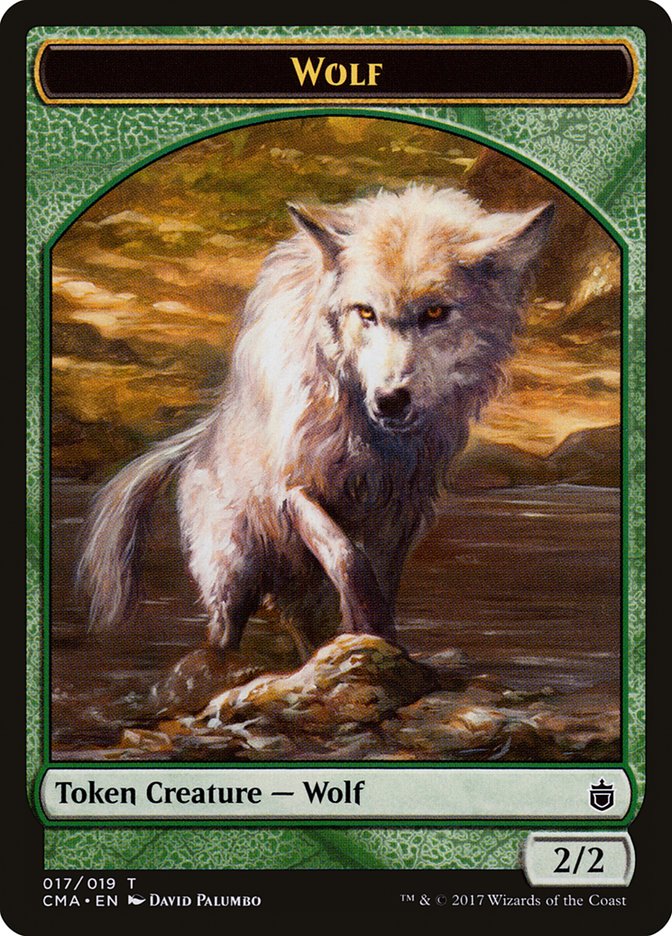 Wolf (017/019) [Commander Anthology Tokens] | Empire Gaming NC