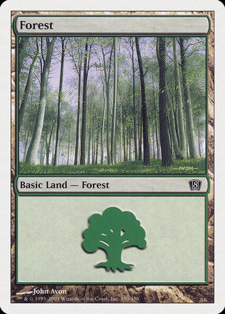 Forest (350) [Eighth Edition] | Empire Gaming NC