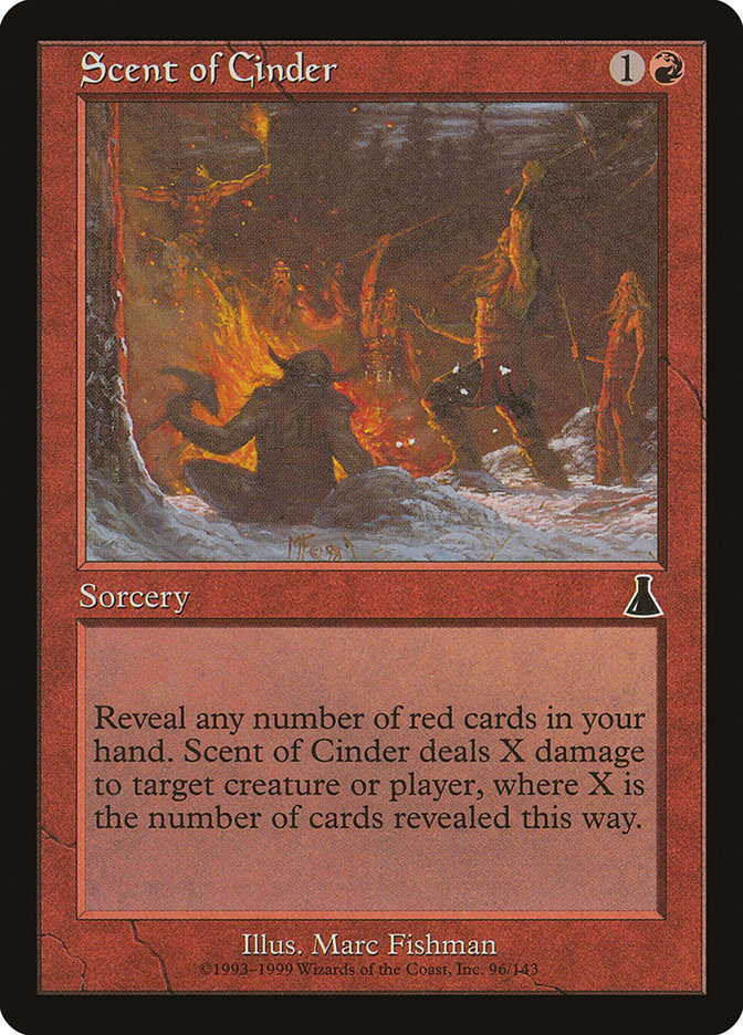 Scent of Cinder [Urza's Destiny] | Empire Gaming NC