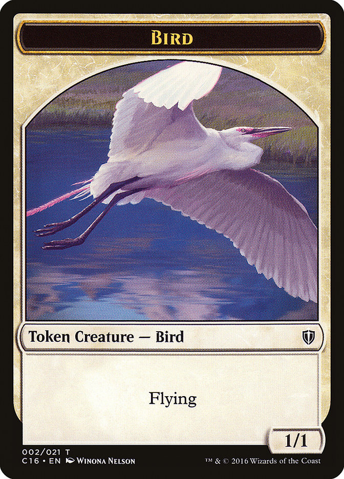 Bird (002/021) [Commander 2016 Tokens] | Empire Gaming NC