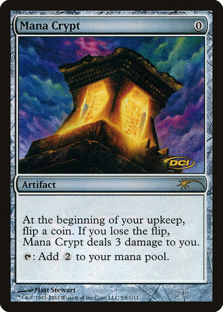 Mana Crypt [Judge Gift Cards 2011] | Empire Gaming NC