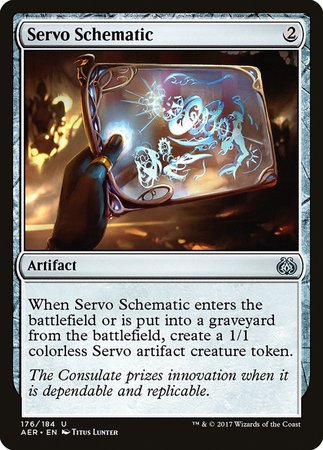 Servo Schematic [Aether Revolt] | Empire Gaming NC