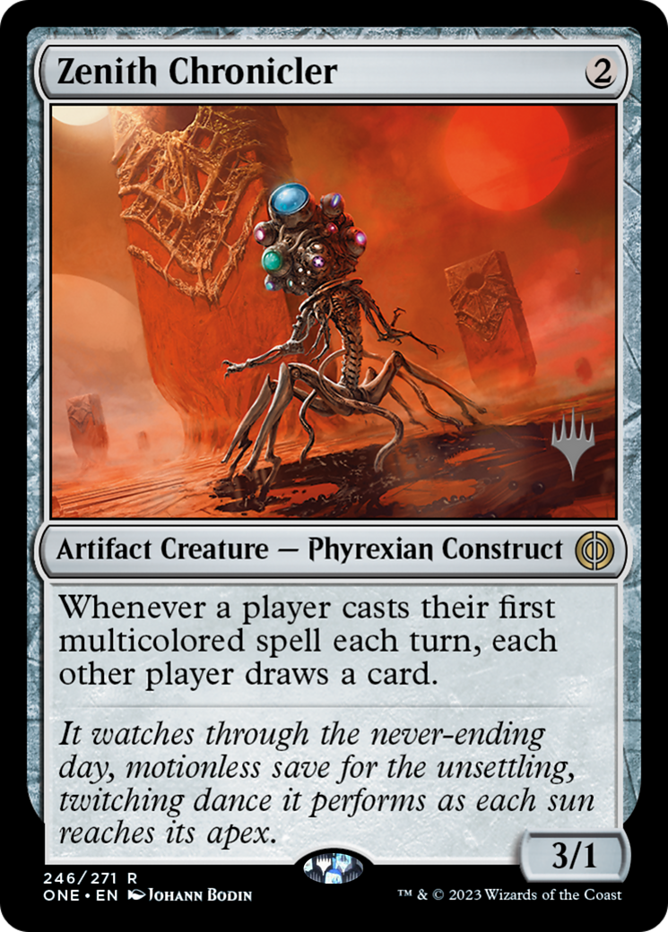 Zenith Chronicler (Promo Pack) [Phyrexia: All Will Be One Promos] | Empire Gaming NC