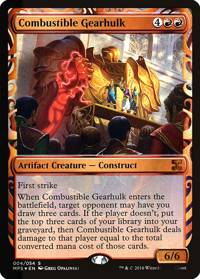 Combustible Gearhulk [Kaladesh Inventions] | Empire Gaming NC