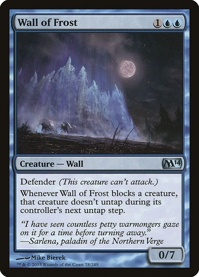 Wall of Frost [Magic 2014] | Empire Gaming NC