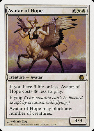 Avatar of Hope [Eighth Edition] | Empire Gaming NC