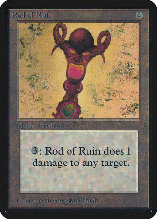 Rod of Ruin [Limited Edition Alpha] | Empire Gaming NC