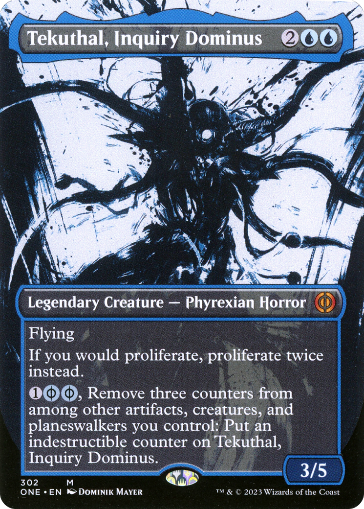 Tekuthal, Inquiry Dominus (Borderless Ichor) [Phyrexia: All Will Be One] | Empire Gaming NC