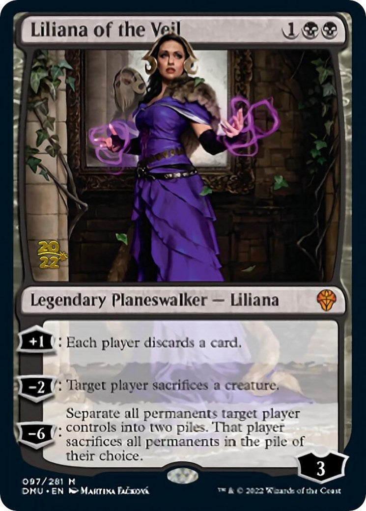 Liliana of the Veil [Dominaria United Prerelease Promos] | Empire Gaming NC