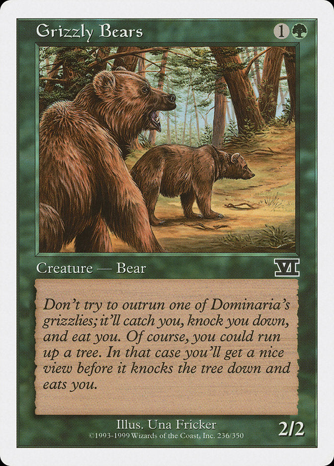 Grizzly Bears [Classic Sixth Edition] | Empire Gaming NC