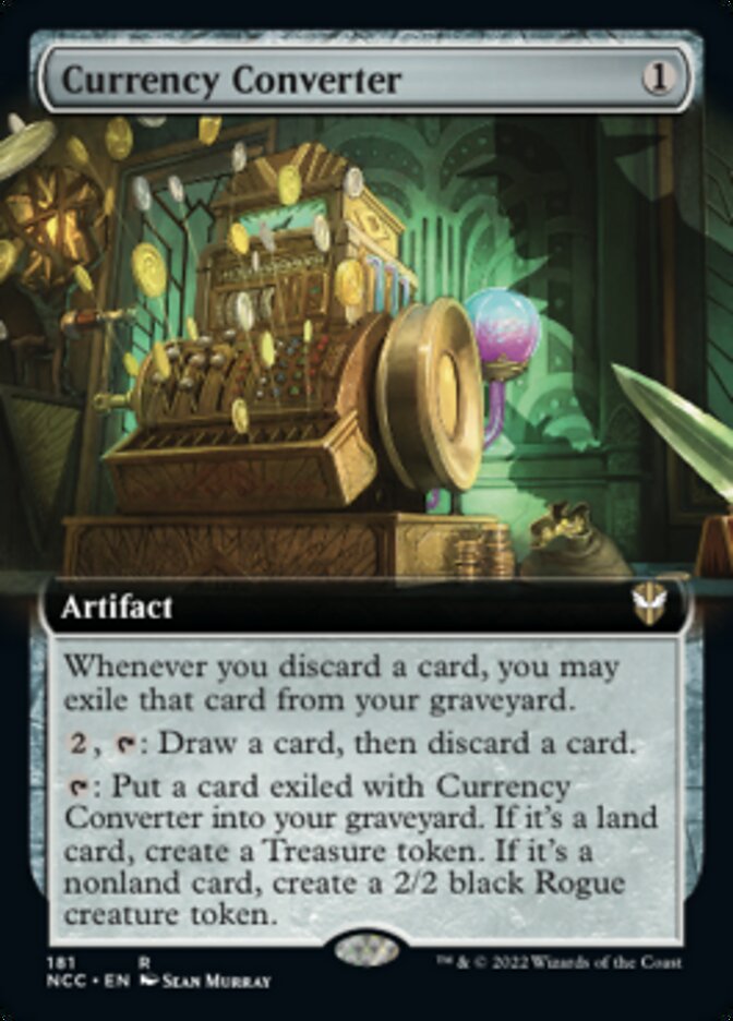 Currency Converter (Extended Art) [Streets of New Capenna Commander] | Empire Gaming NC